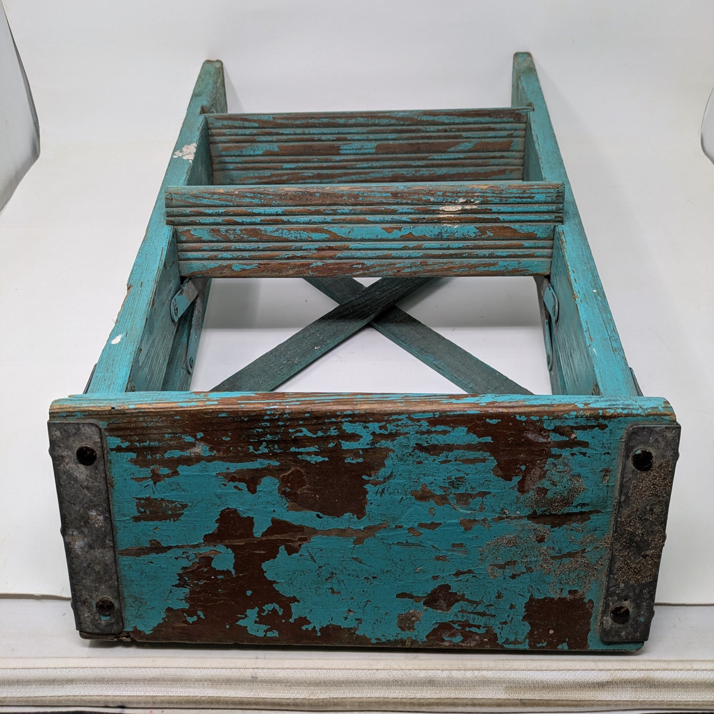 Shabby Painted Step Ladder