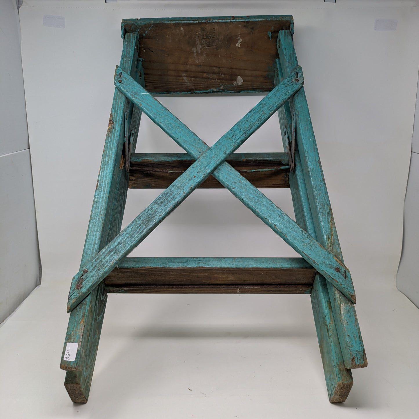 Shabby Painted Step Ladder