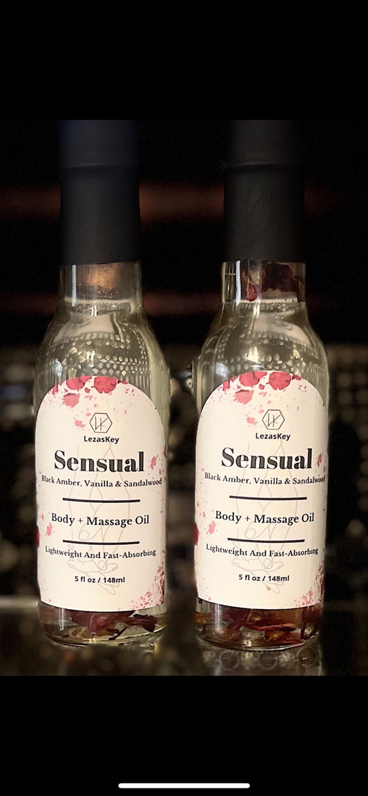 LezasKey: Sensual Body & Massage Oil