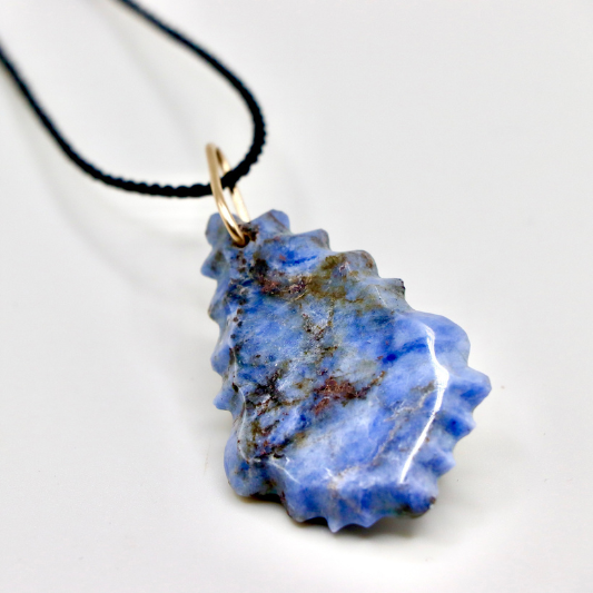 Sarah Wolfenden:  Lapis Chandelier Drop Pendant