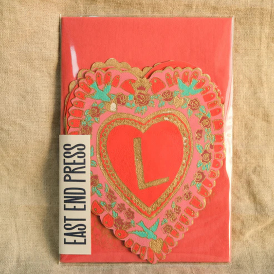 East End Press: Love Concertina Greeting Card
