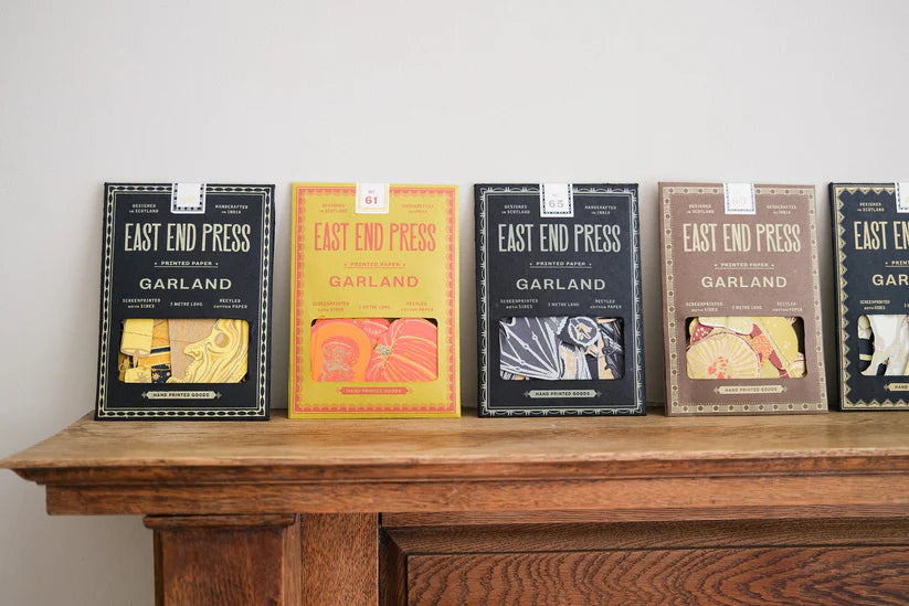 East End Press: Mushroom Sewn Garland