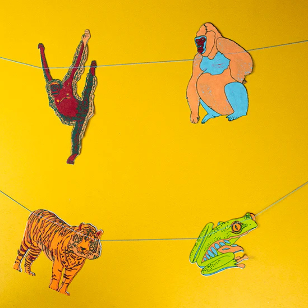 East End Press: Jungle Sewn Garland