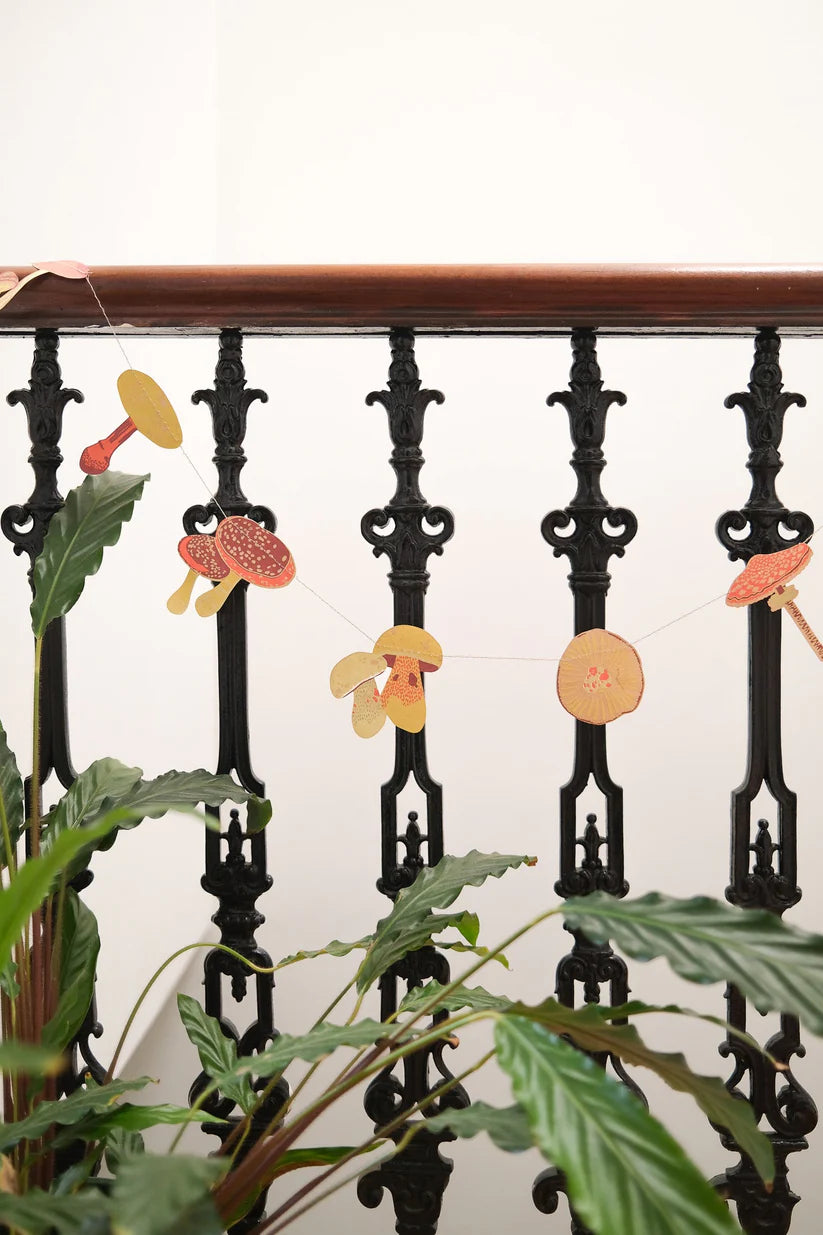 East End Press: Mushroom Sewn Garland