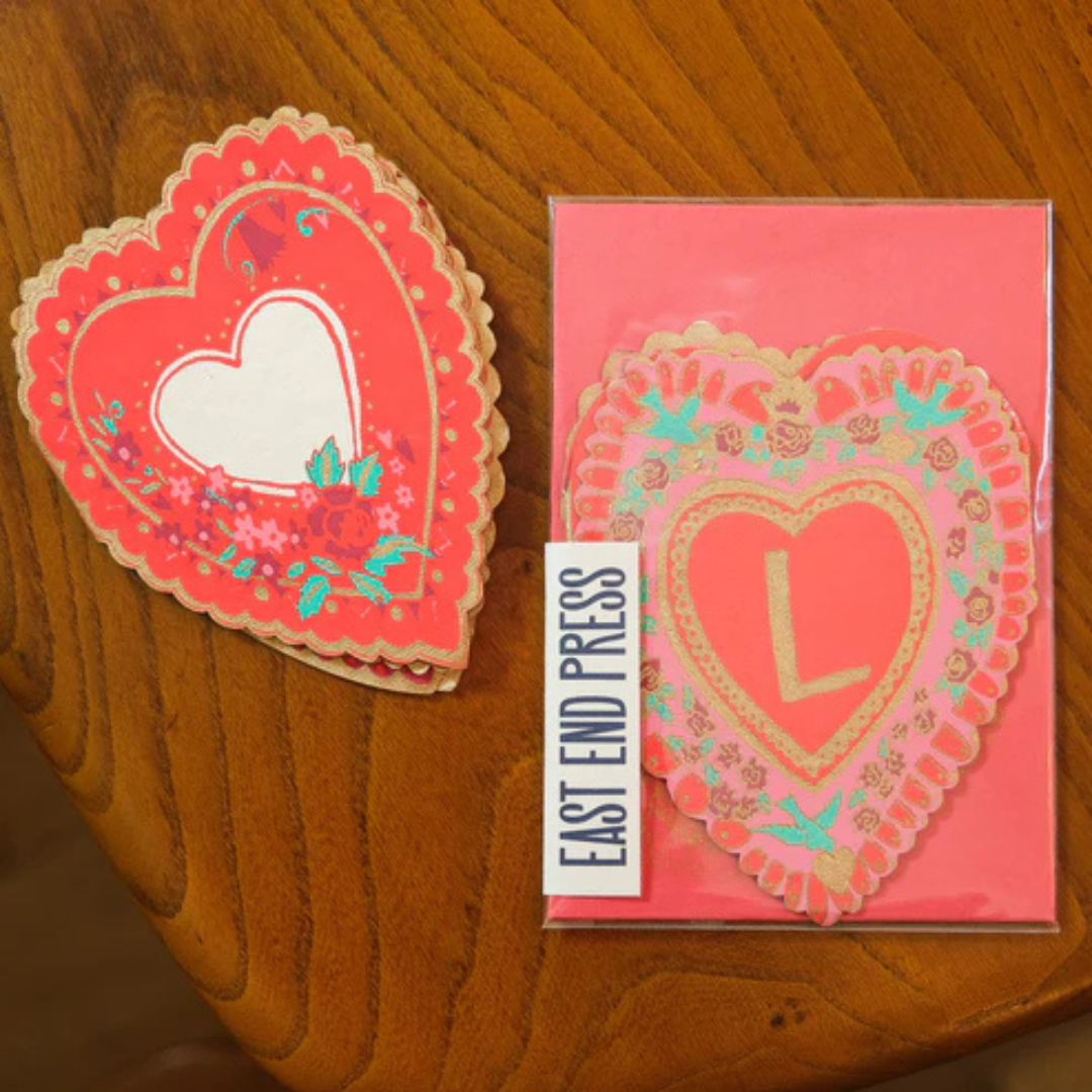 East End Press: Love Concertina Greeting Card