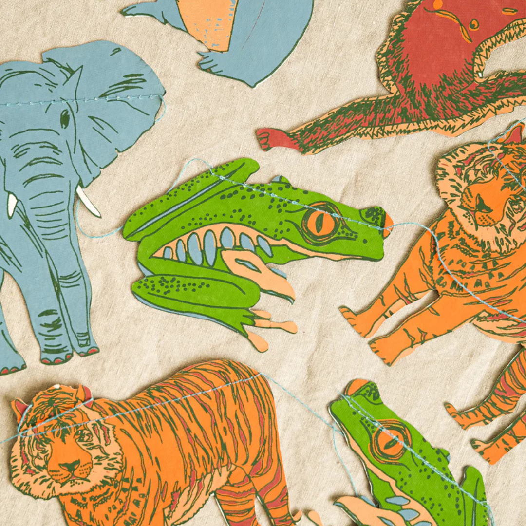 East End Press: Jungle Sewn Garland