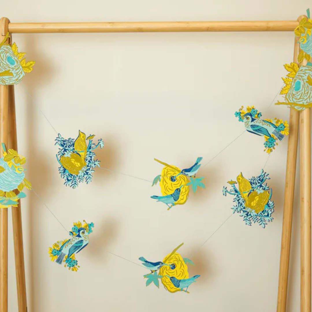 East End Press: Nests Sewn Garland