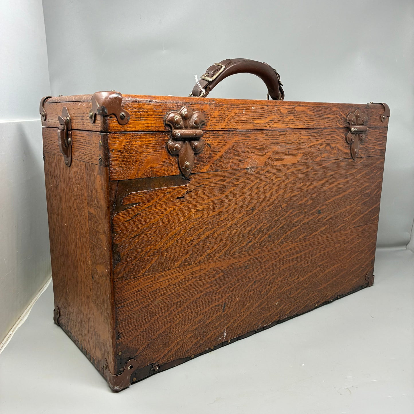 Antique Union Steel Chest Corp. 7 Drawer Cabinet