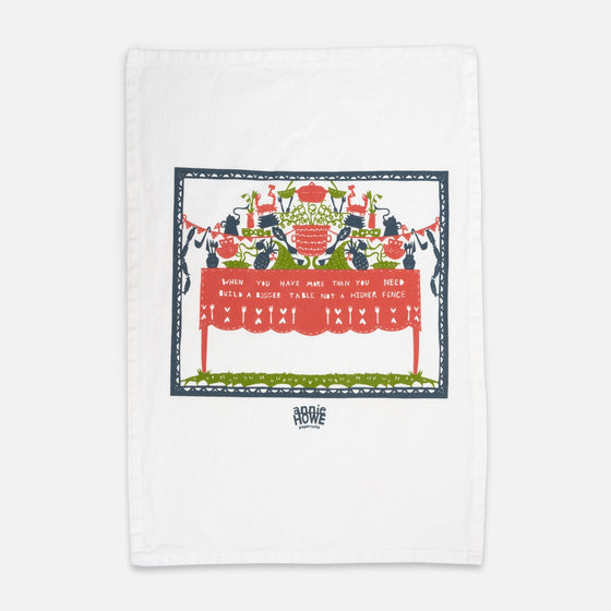 Annie Howe Papercuts Tea Towel