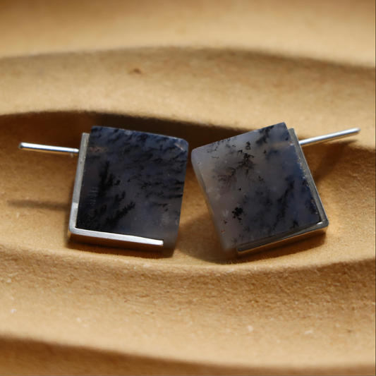 Sarah Wolfenden:  Black Agate Posts