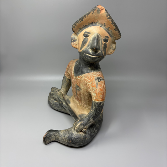 Colima Warrior Figurine