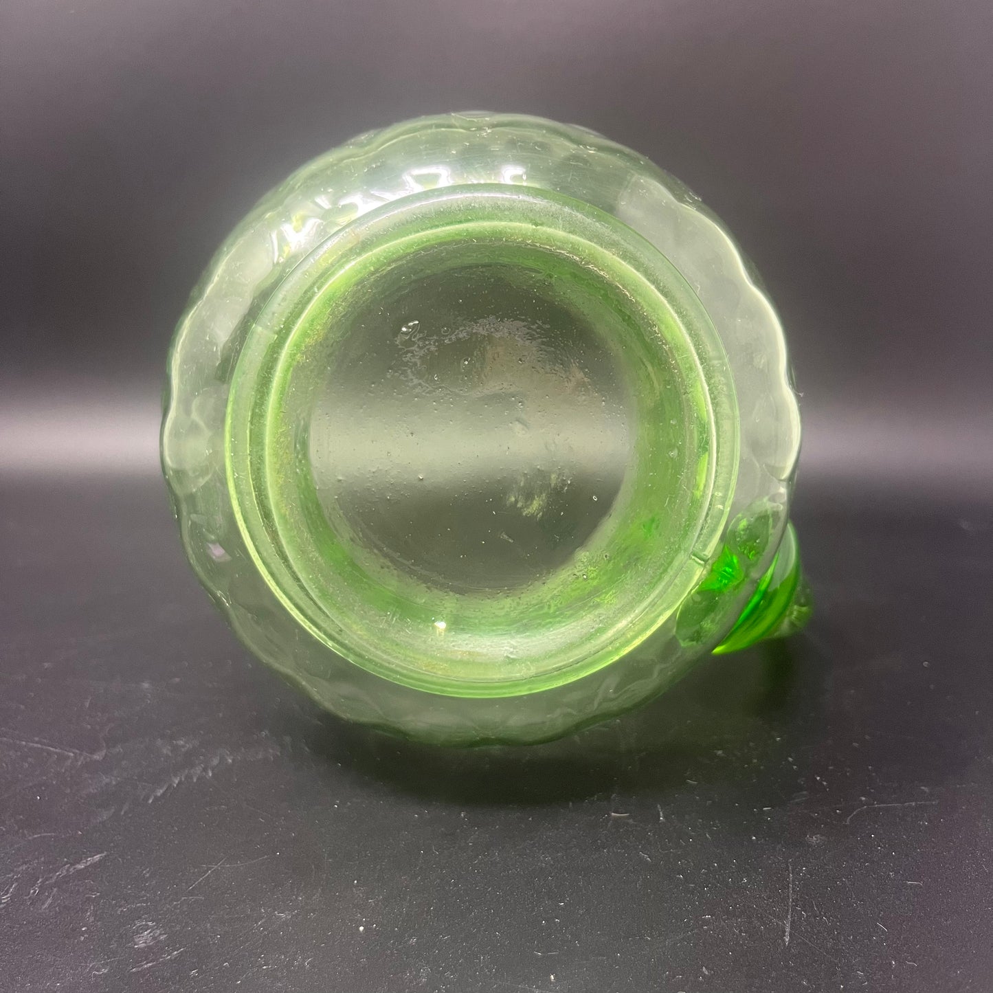 Uranium Striated Pitcher