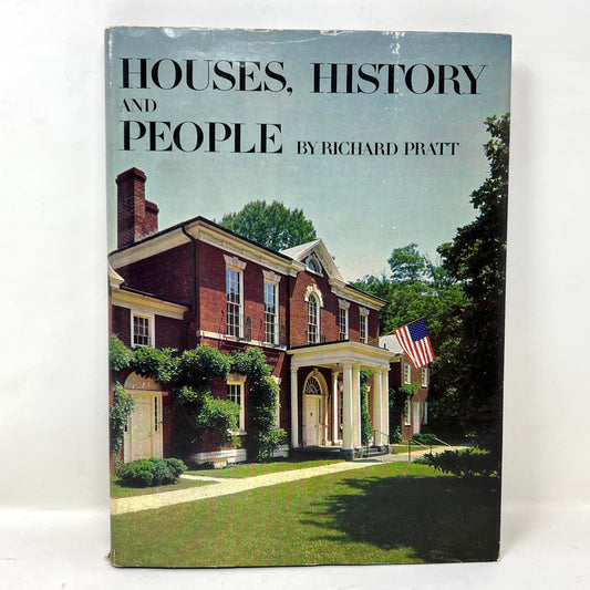 Houses, History, and People by Pratt, Richard Book