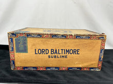  ER3: Lord Baltimore Cigar Box