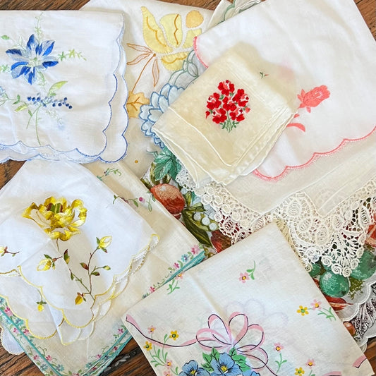 Vintage Handkerchiefs