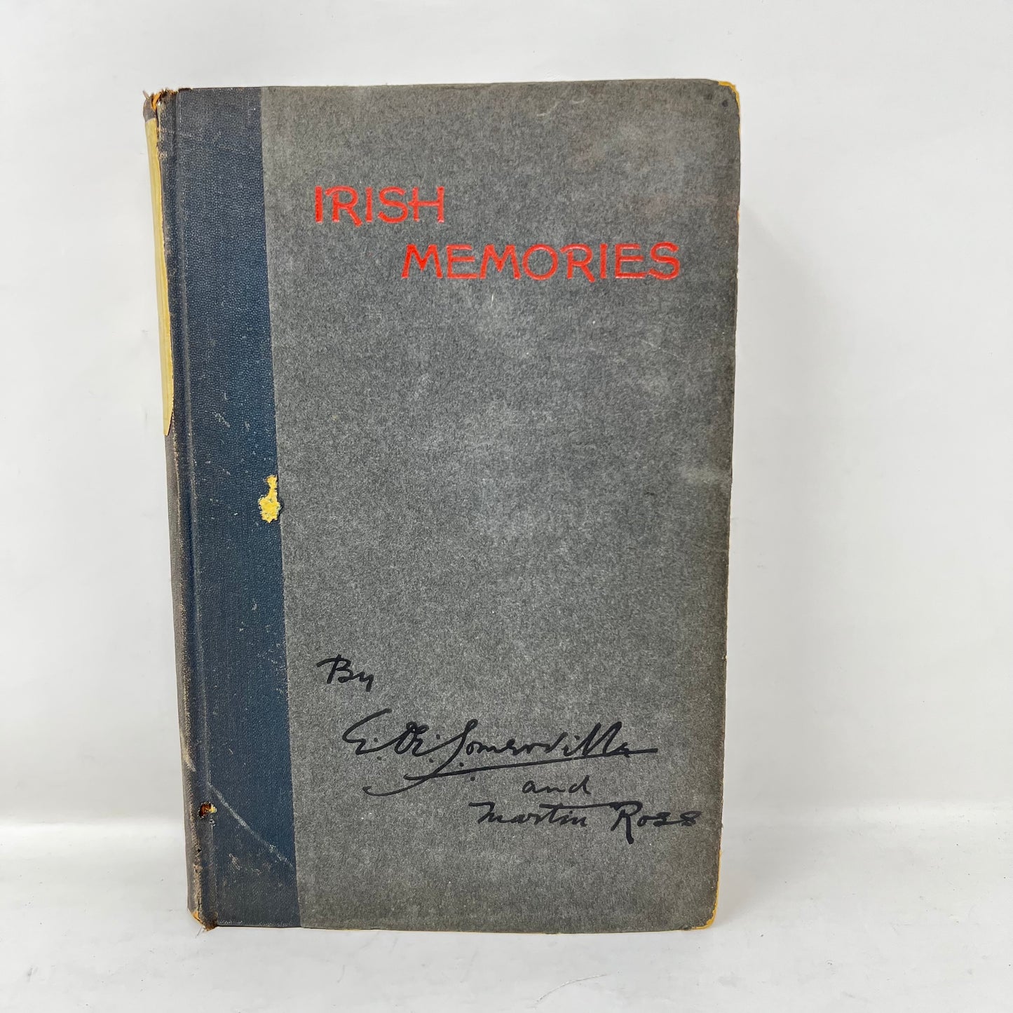 Book, Irish Memories; Somerville, E.E. and Martin Ross :copyright:1917