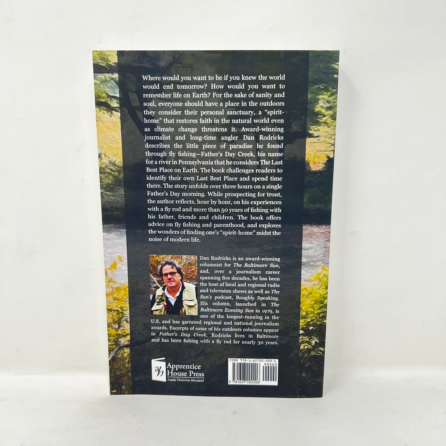 Book, Father's Day Creek: Fly Fishing, Fatherhood and the Last Best Place on Earth; Rodricks, Dan:copyright:2019 signed by author