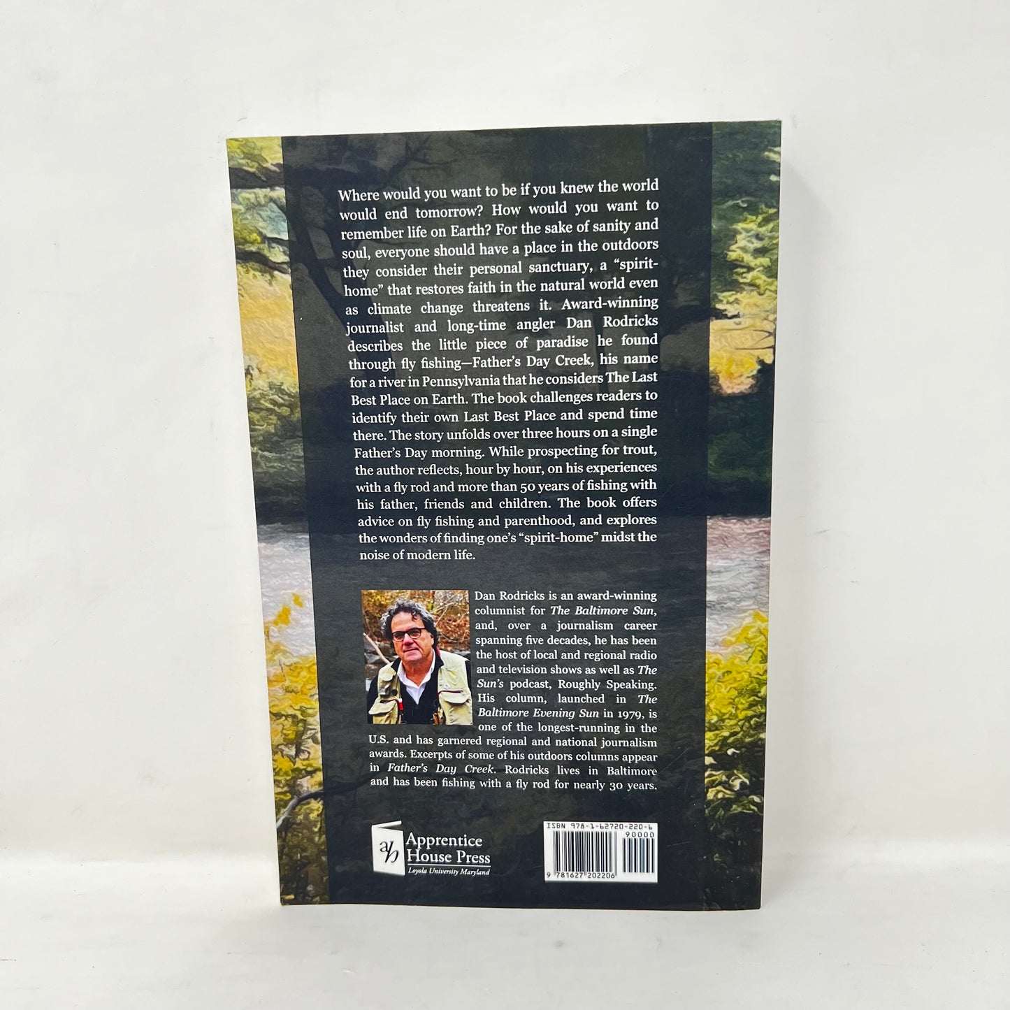 Book, Father's Day Creek: Fly Fishing, Fatherhood and the Last Best Place on Earth; Rodricks, Dan:copyright:2019 signed by author