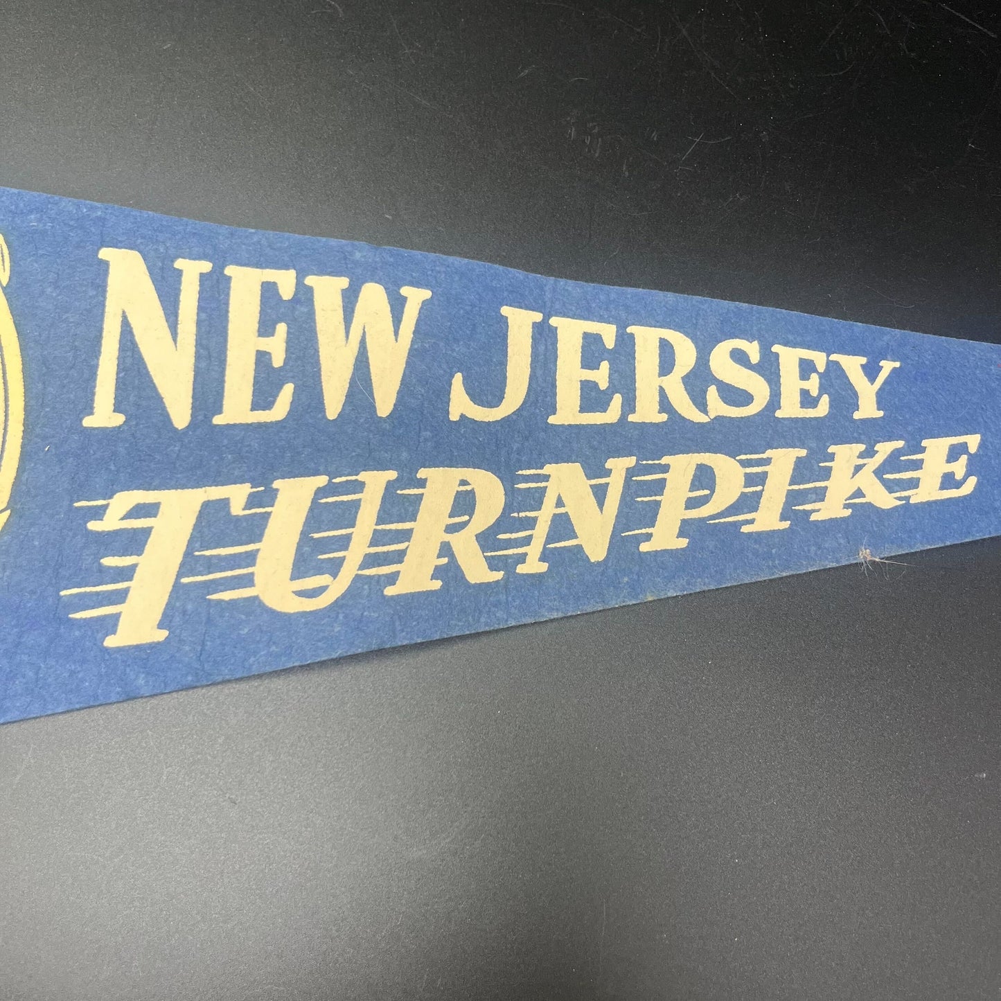 26” New Jersey Turnpike Pennant Flag.