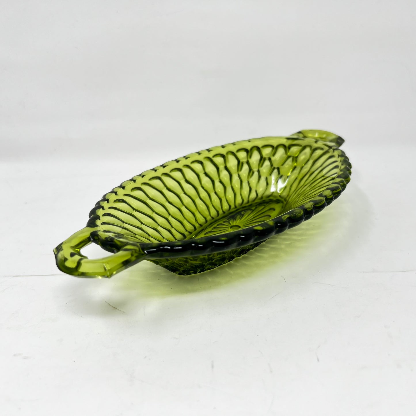 Green Indiana Glass Dish