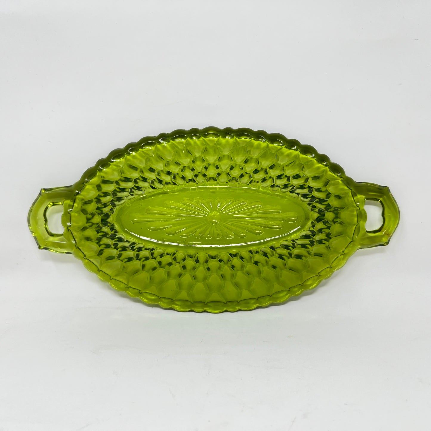 Green Indiana Glass Dish