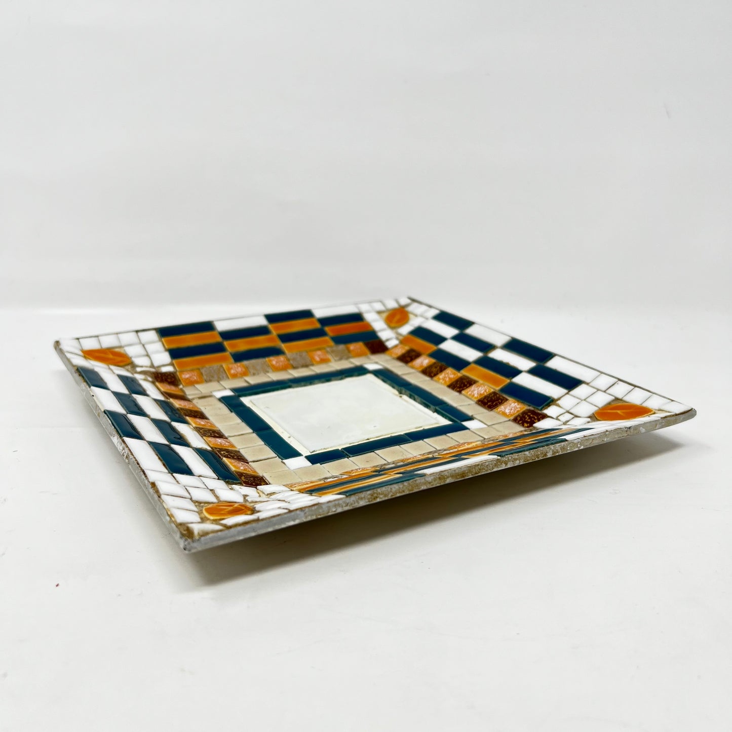 Vintage,Mosaic Tile Plate,Mosaic Plate