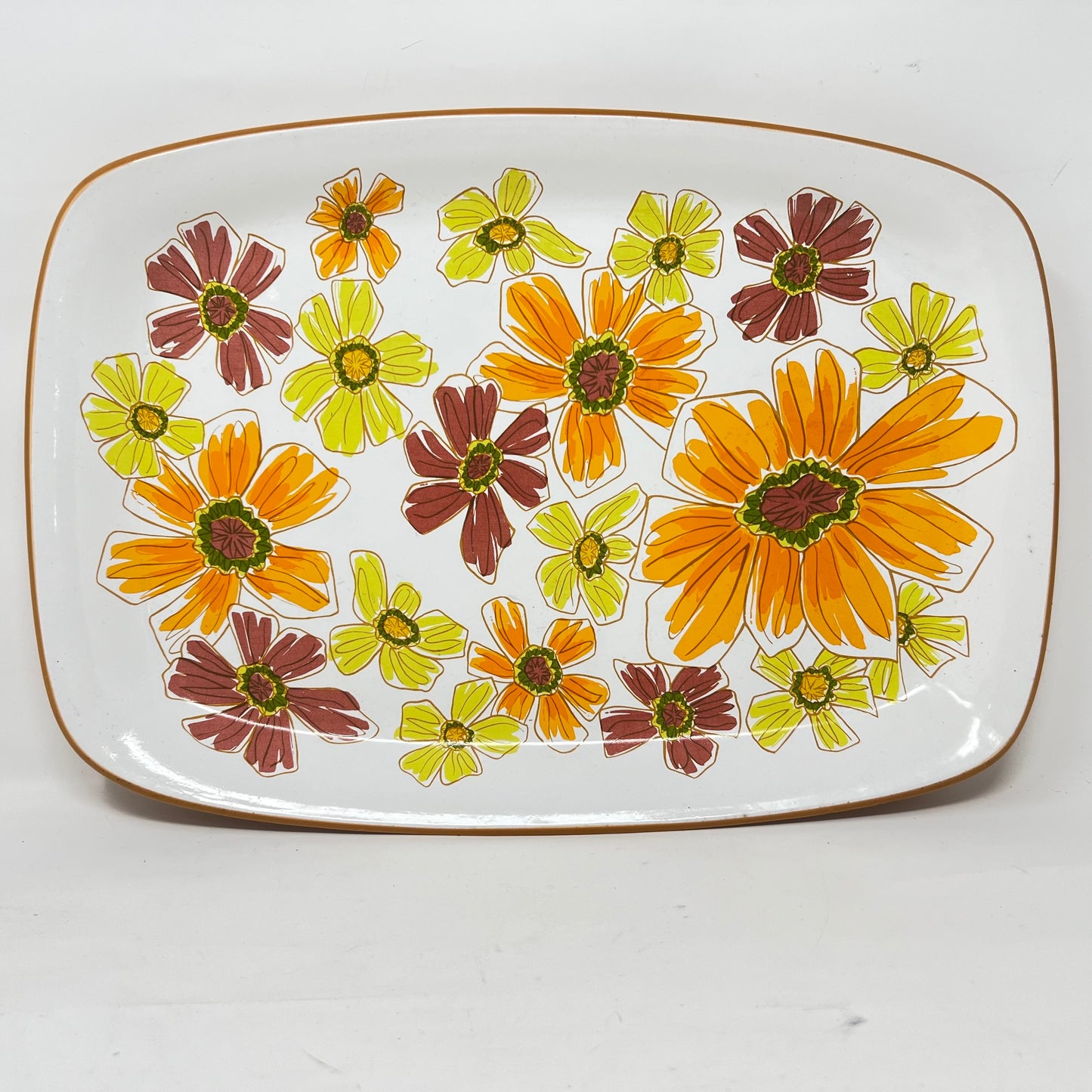 Vintage Mikasa Ben Seidel La Flora Platter 1970s