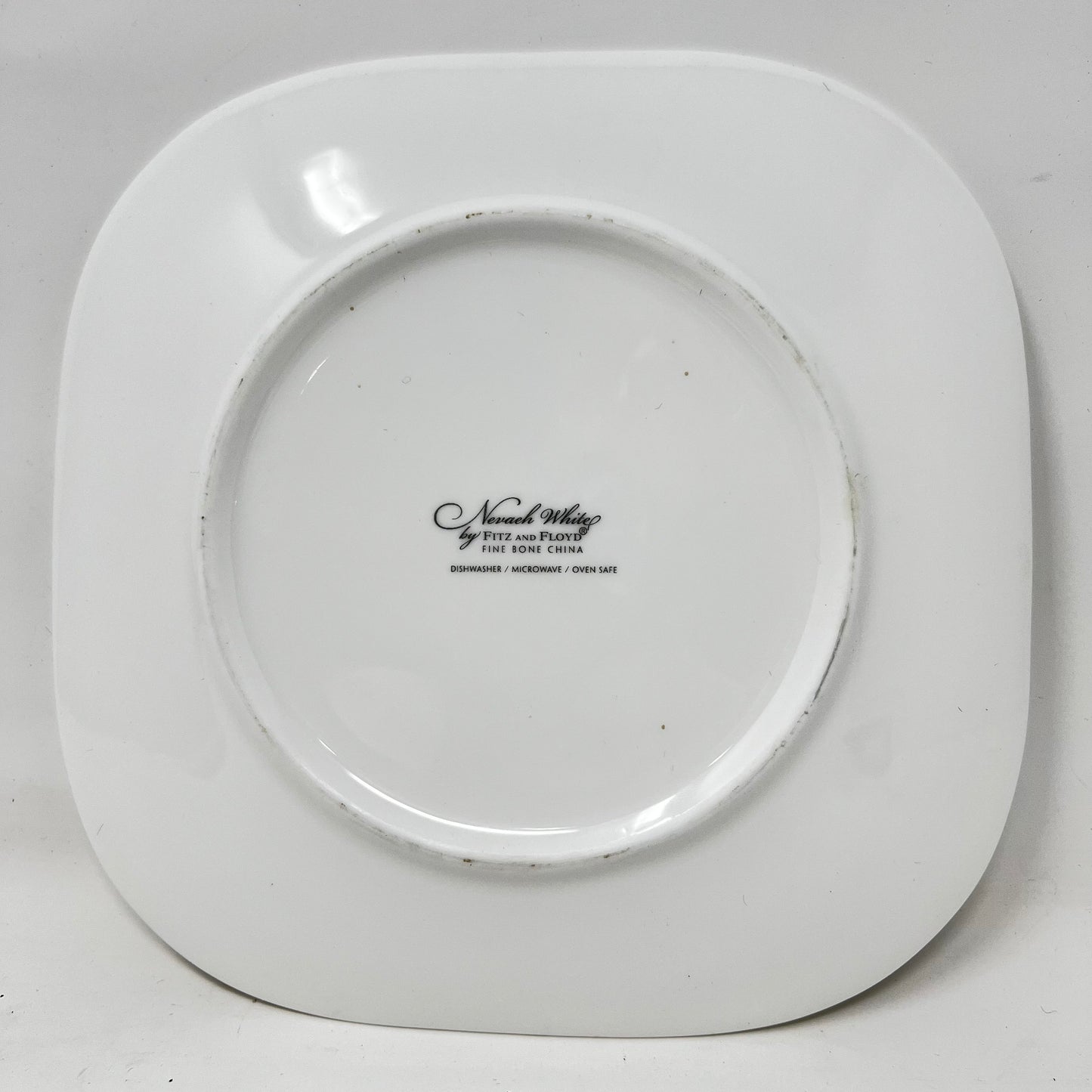 Fitz & Floyd Nevaeh White Plates