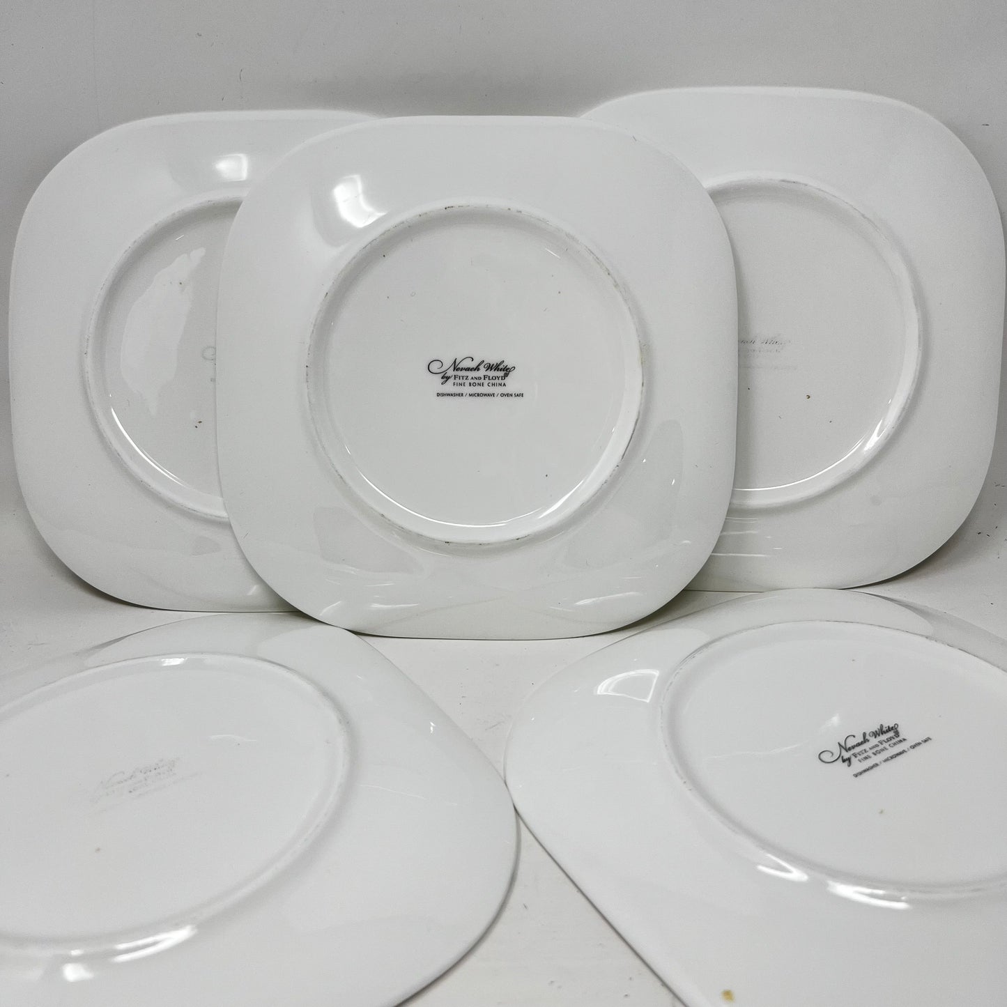 Fitz & Floyd Nevaeh White Plates