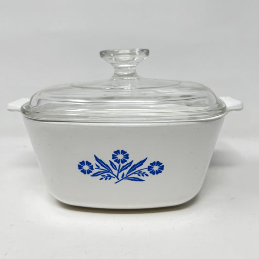 Vintage Corning Ware Blue Cornflower 1 3/4 Quart