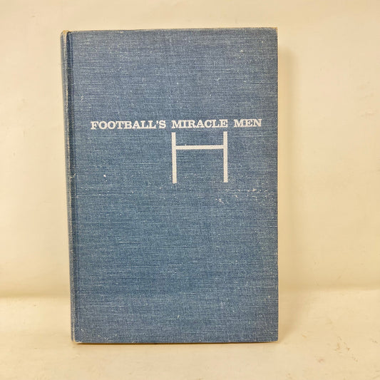 Book: Football’s Miracle Men, Steadman, J.