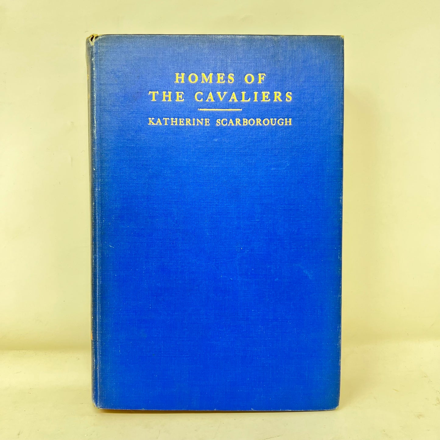 Book, “Homes of the Cavaliers”, Scarborough, K.