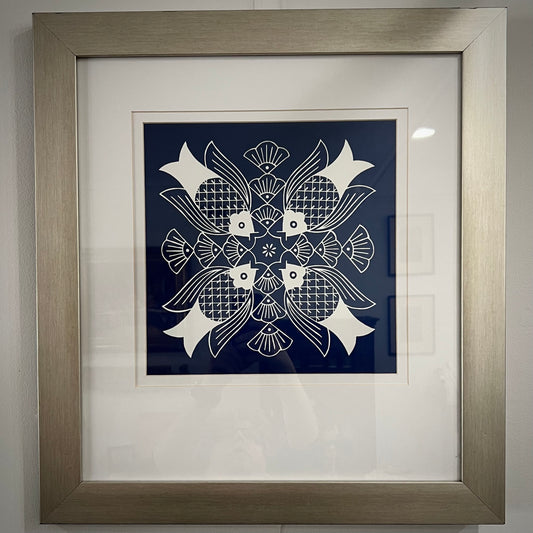 Vintage Framed Art, Suraya