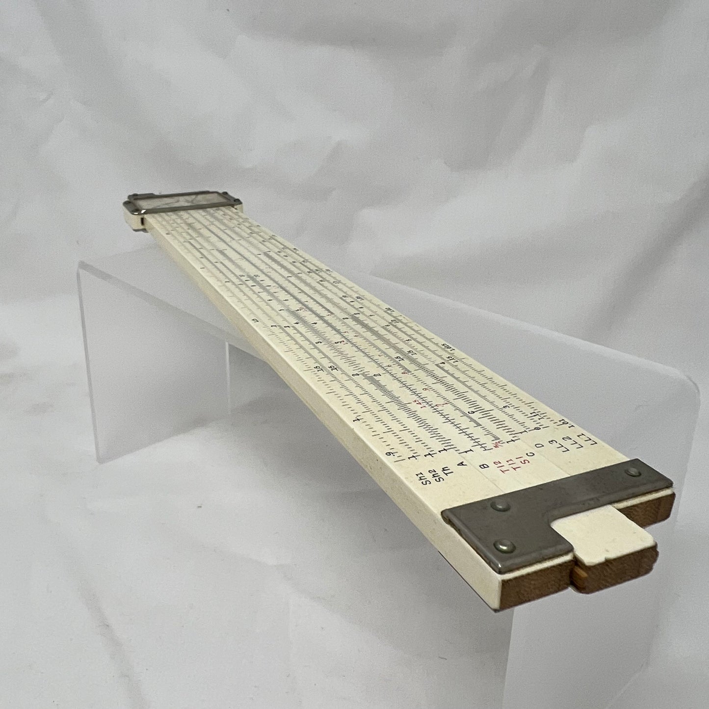 Vintage Slide Rule in Case