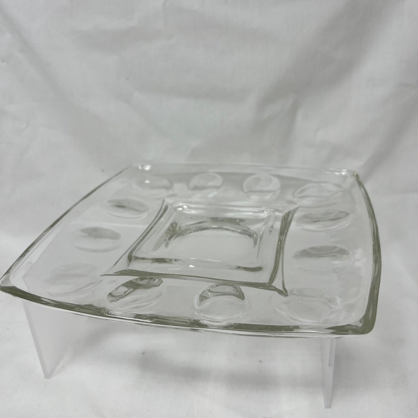 Vintage Square Appetizer Plate