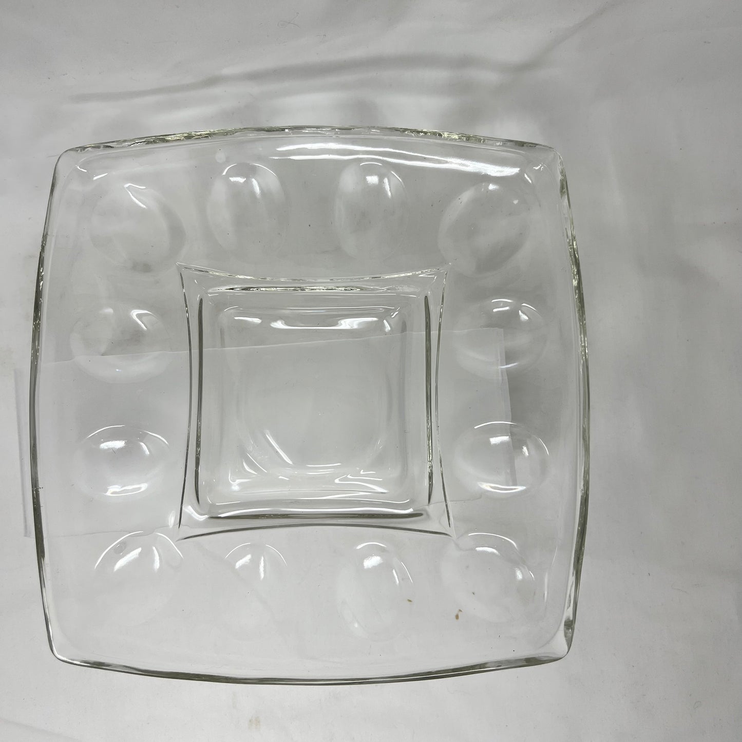 Vintage Square Appetizer Plate