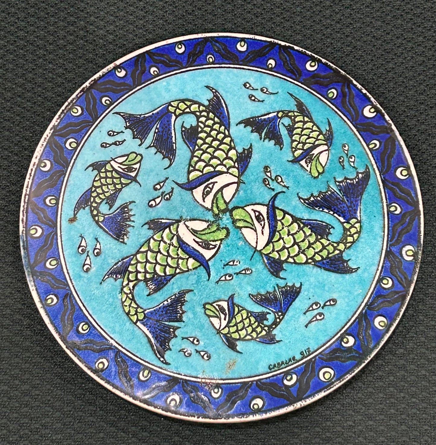 ER7: Ceramic Fish Trivet