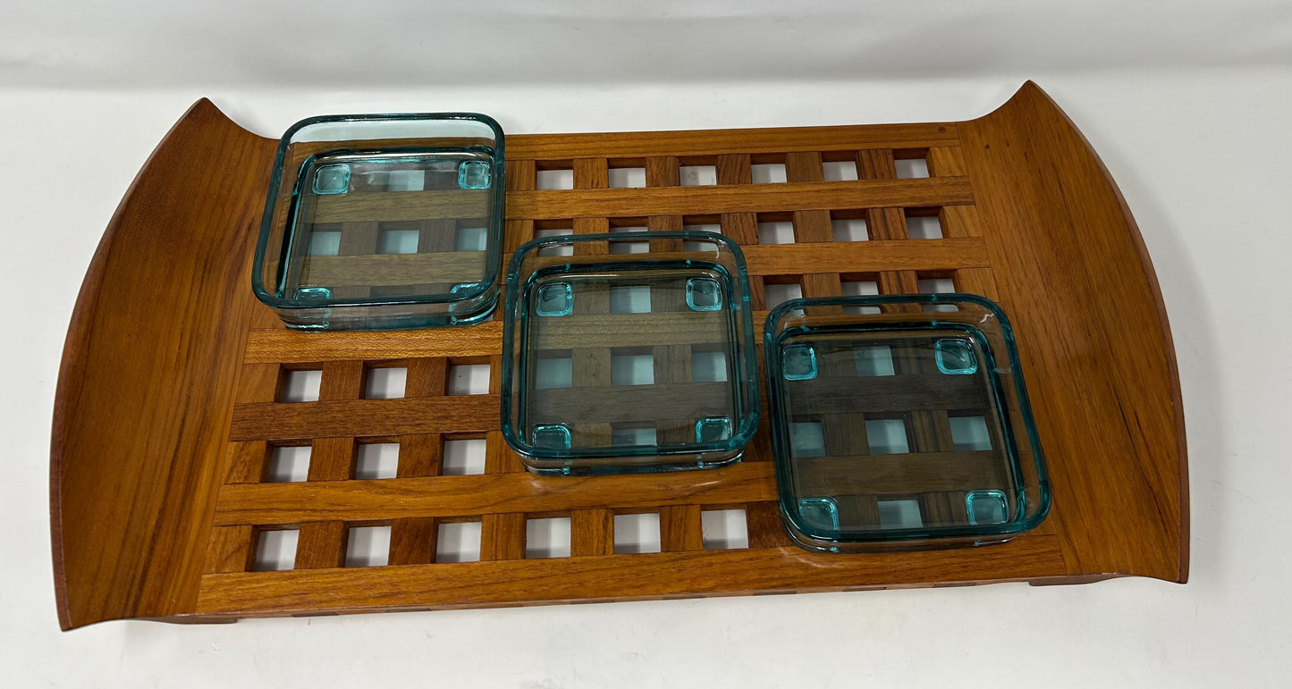 ER7: Vtg Dansk Lattice Tray