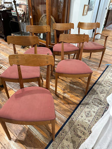  Drexel Declaration Collection Walnut Dining Chairs