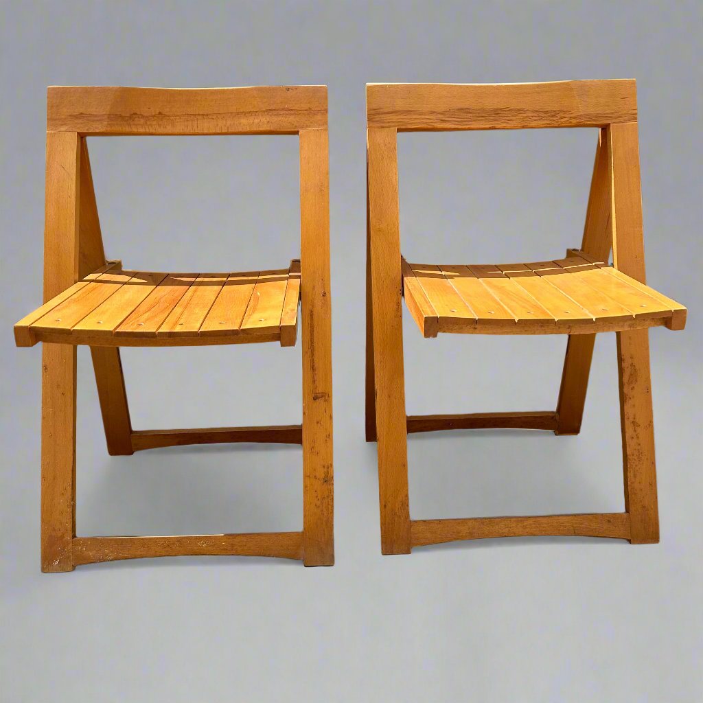 wooden folding chairs