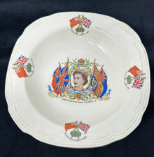  Vintage Meakin 1953 coronation dish Queen Elizabeth II