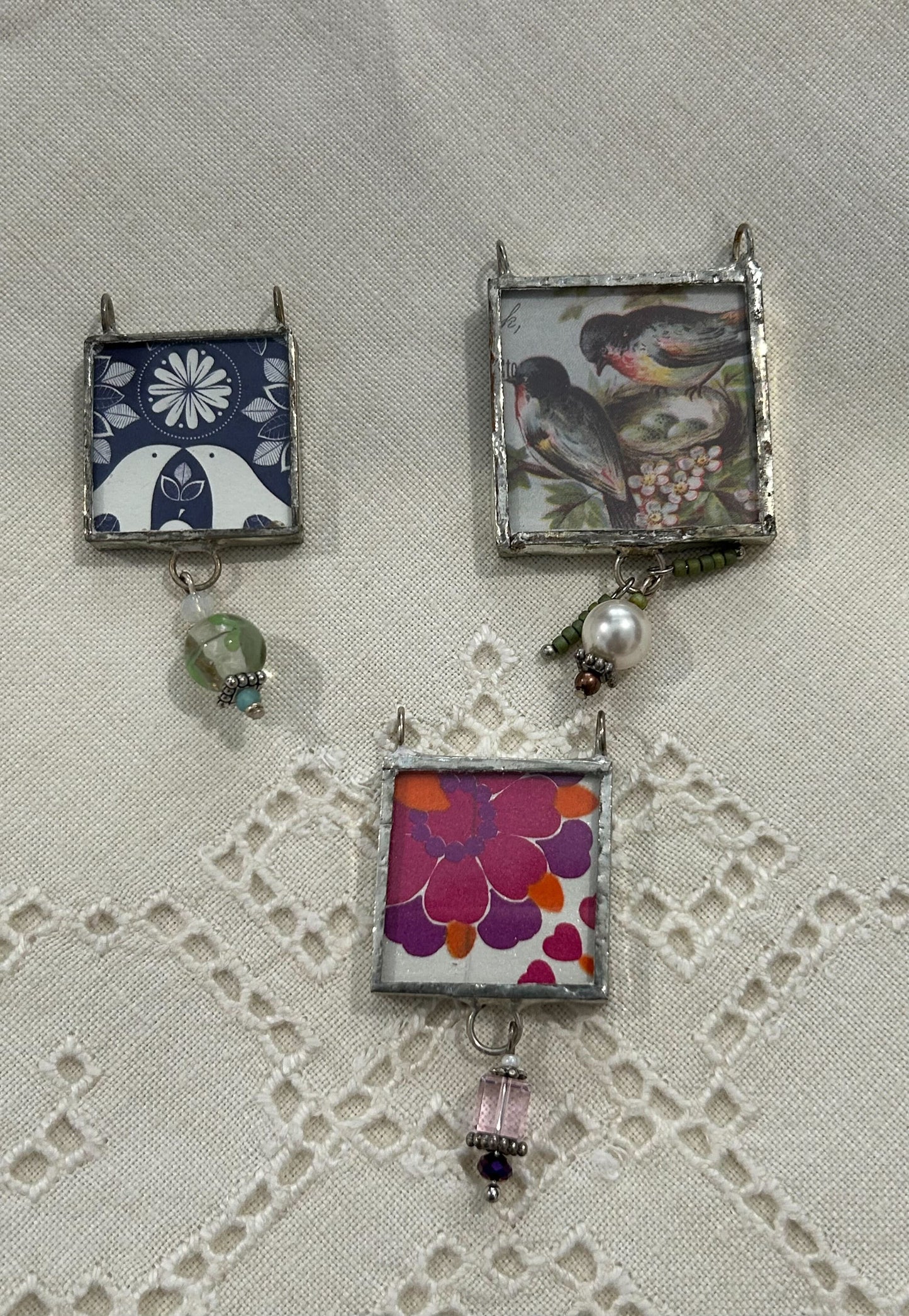 Reversible Soldered Pendants