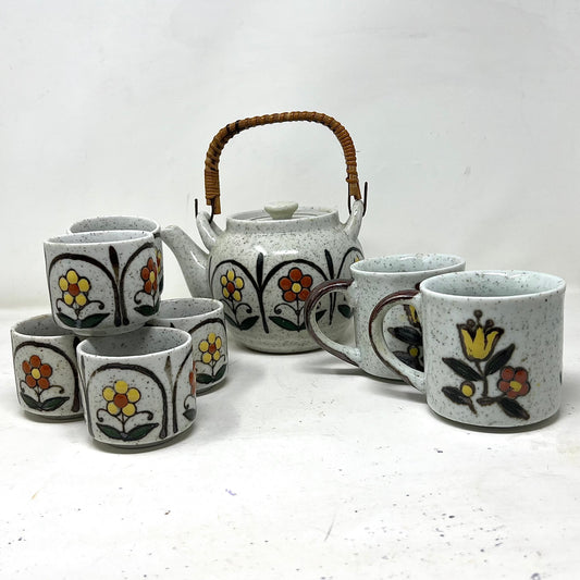 Stoneware Tea Set