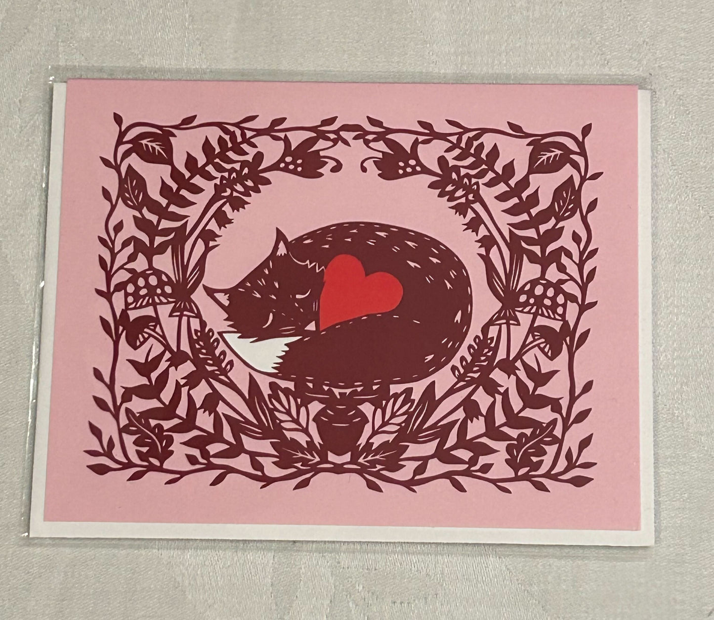 Annie Howe Papercuts Valentine's Card