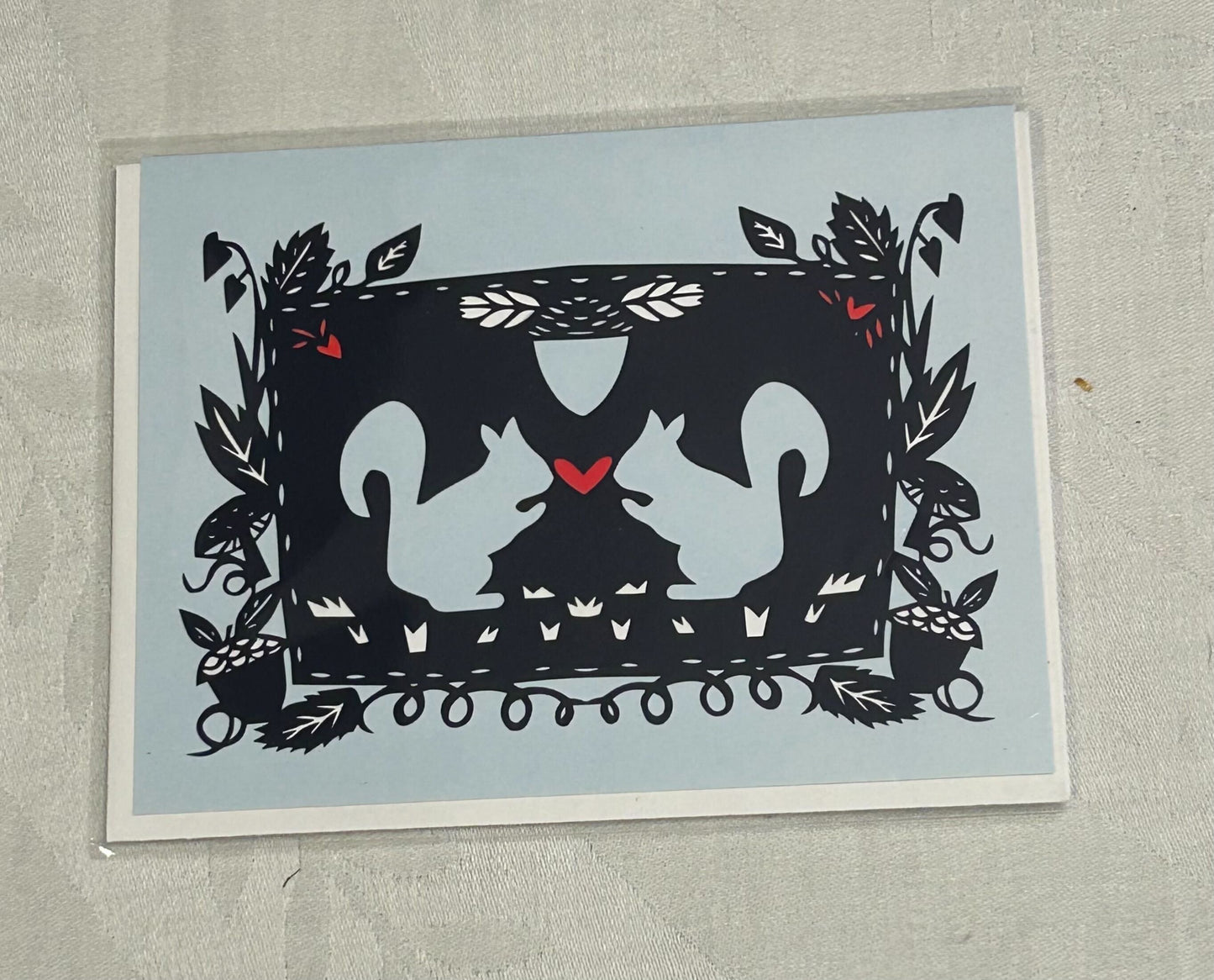 Annie Howe Papercuts Valentine's Card