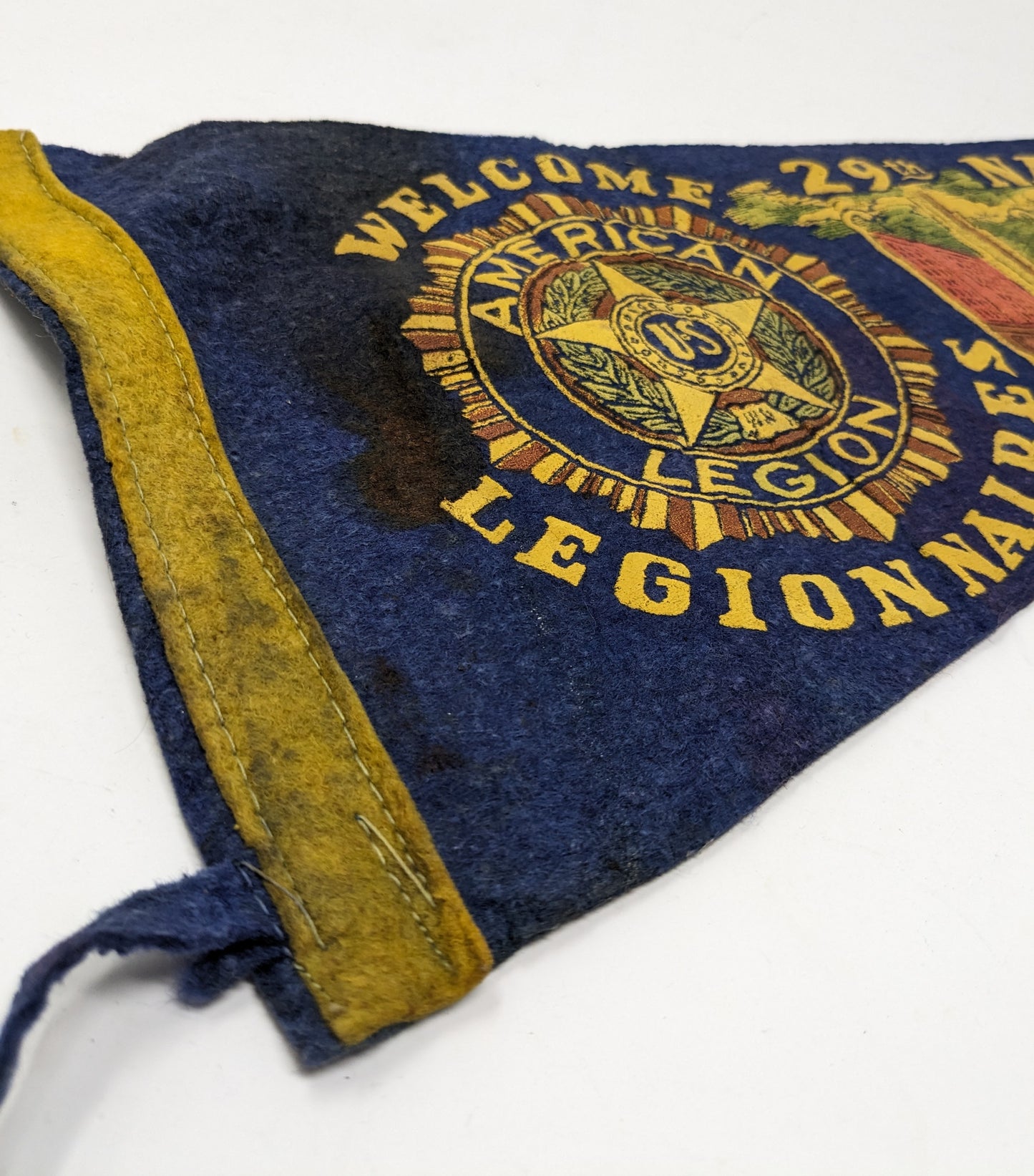 ERN: Vintage American Legion Pennant