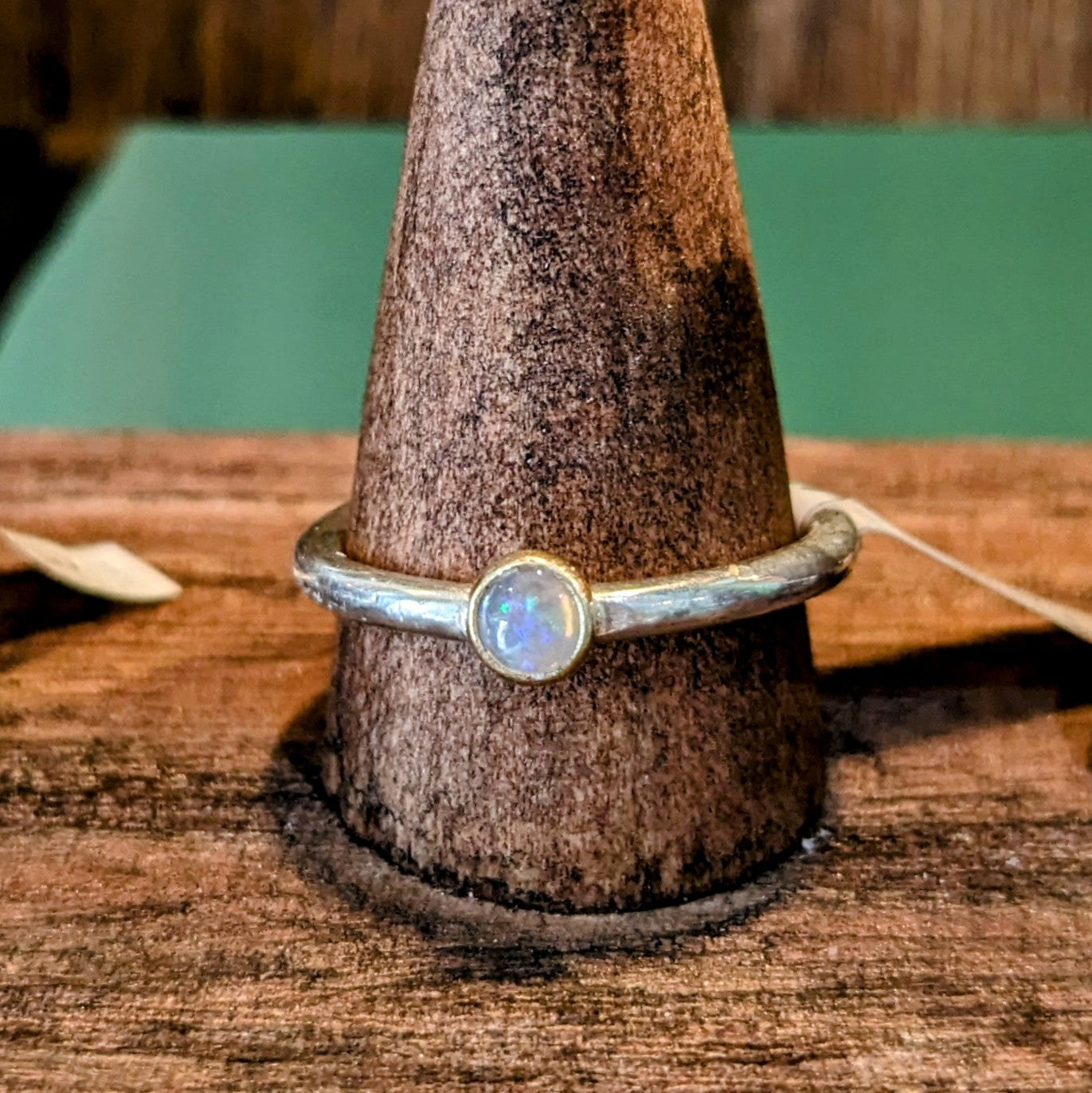 Sterling Opal Ring