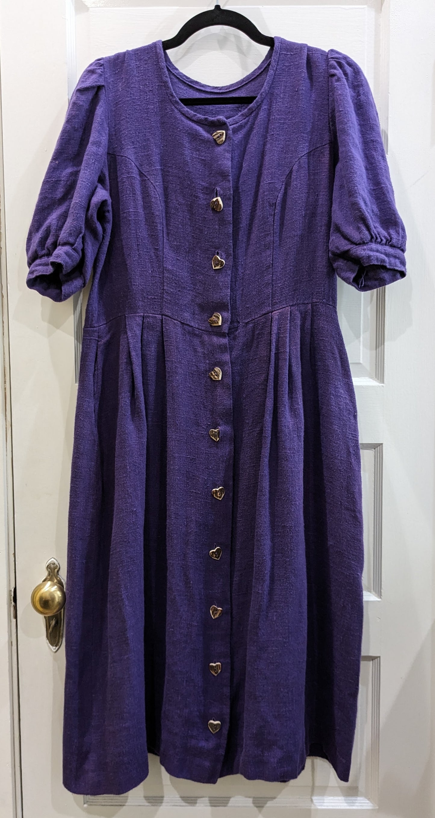 ER5: Purple Flowy Dress