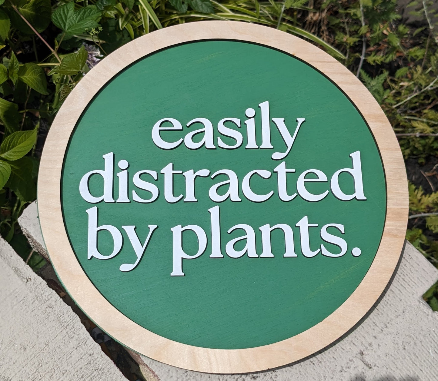 Wood Plant Signs