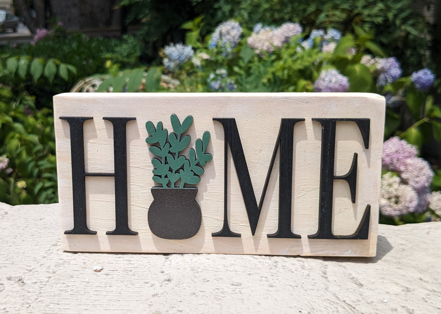 Wood Plant Signs